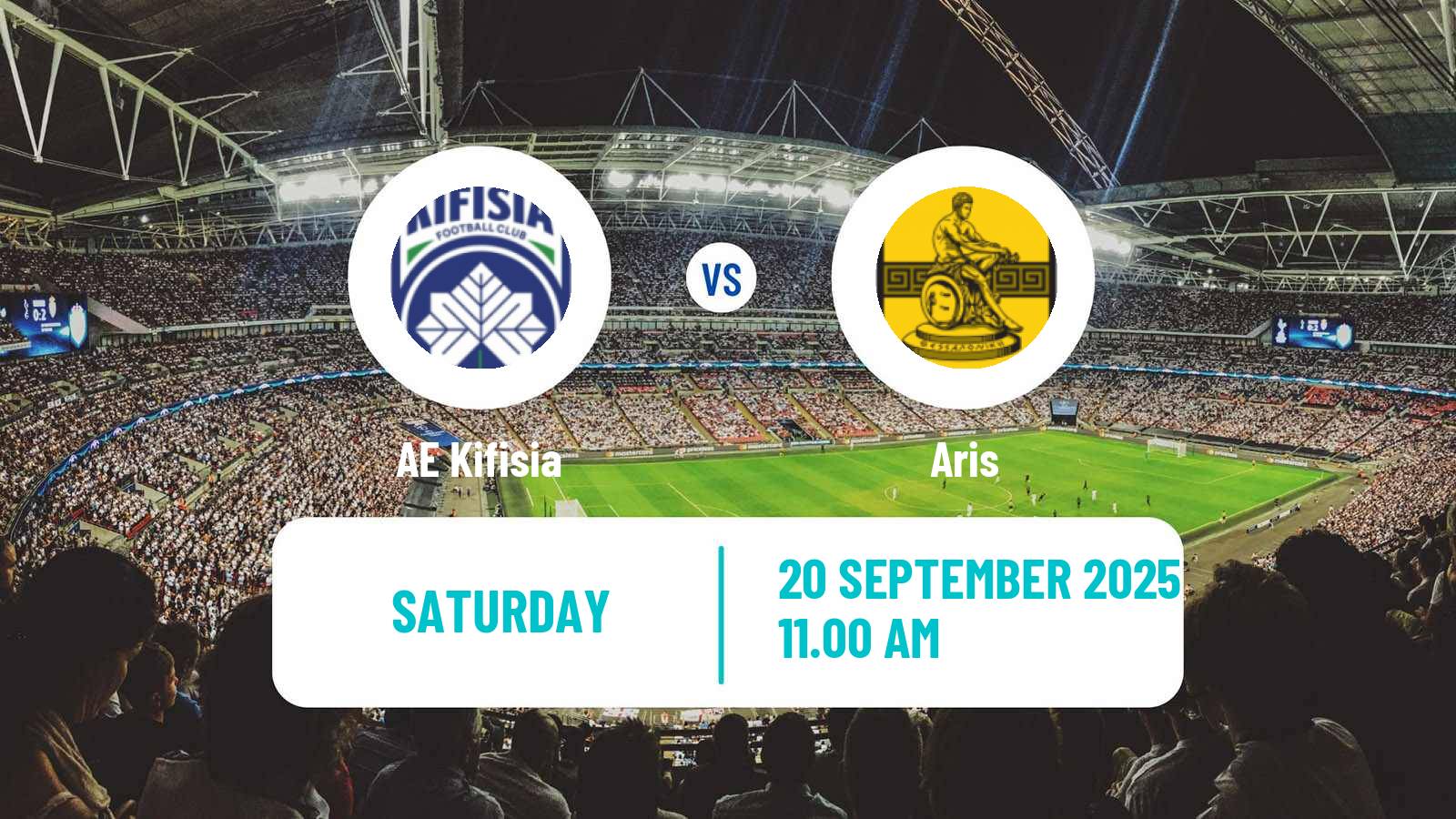 Soccer Greek Super League AE Kifisia - Aris