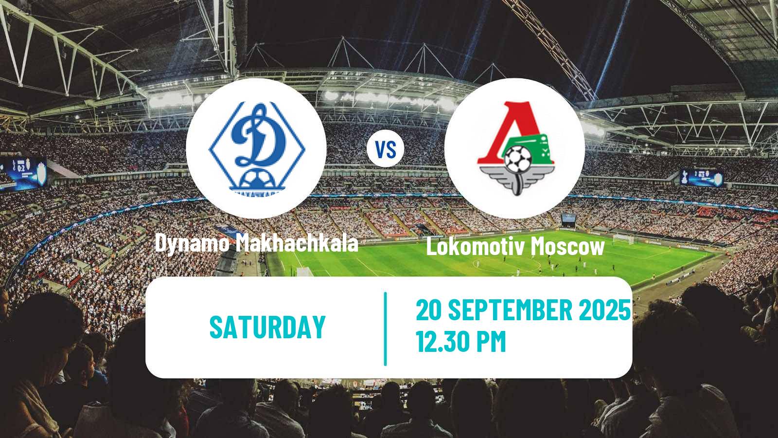 Soccer Russian Premier League Dynamo Makhachkala - Lokomotiv Moscow