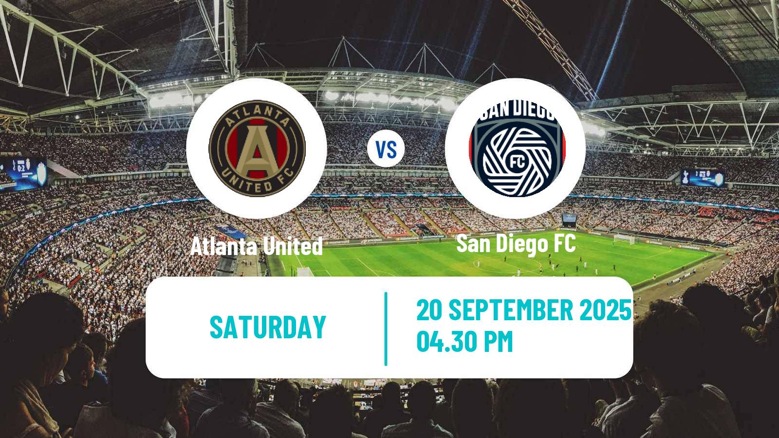 Soccer MLS Atlanta United - San Diego