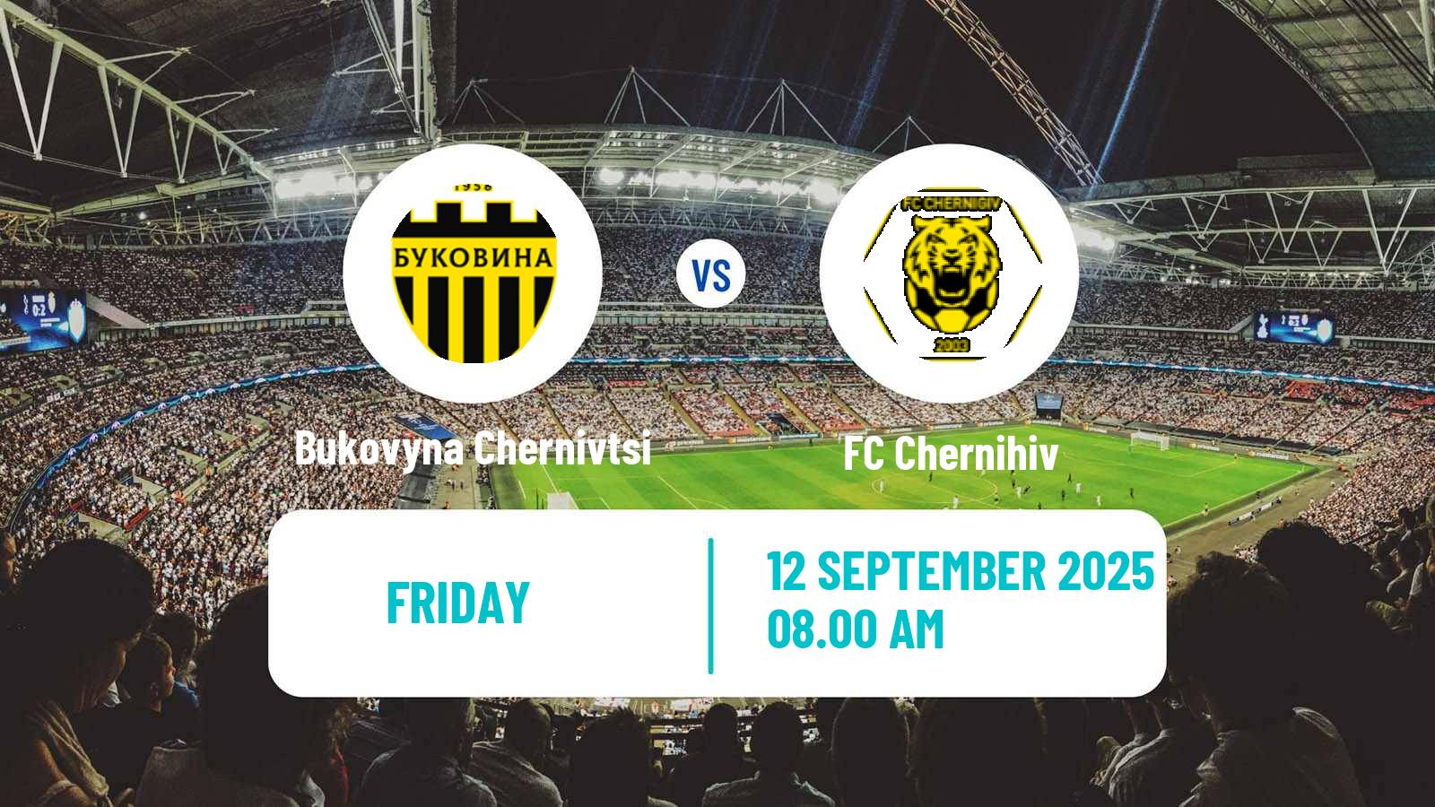 Soccer Ukrainian Persha Liga Bukovyna Chernivtsi - Chernihiv