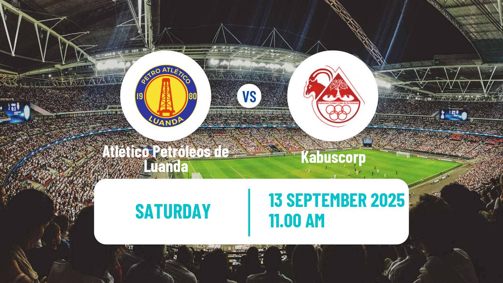 Soccer Angolan Super Cup Atlético Petróleos de Luanda - Kabuscorp