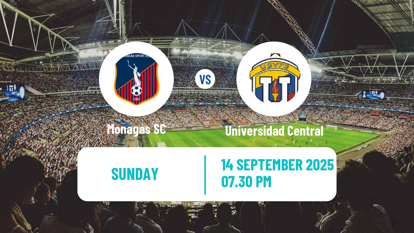 Soccer Venezuelan Primera Division Monagas - Universidad Central