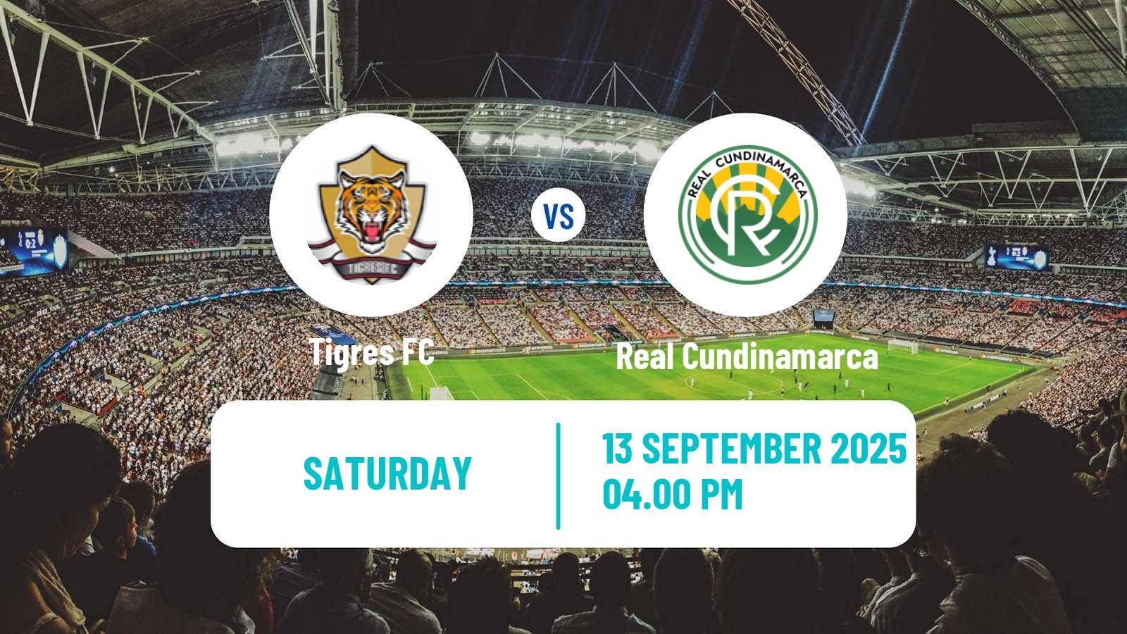 Soccer Colombian Primera B Tigres - Real Cundinamarca