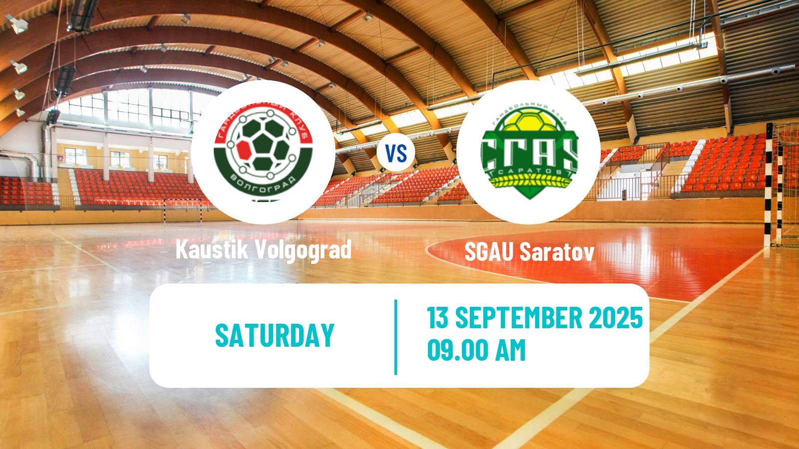 Handball Russian Superleague Handball Kaustik Volgograd - SGAU Saratov