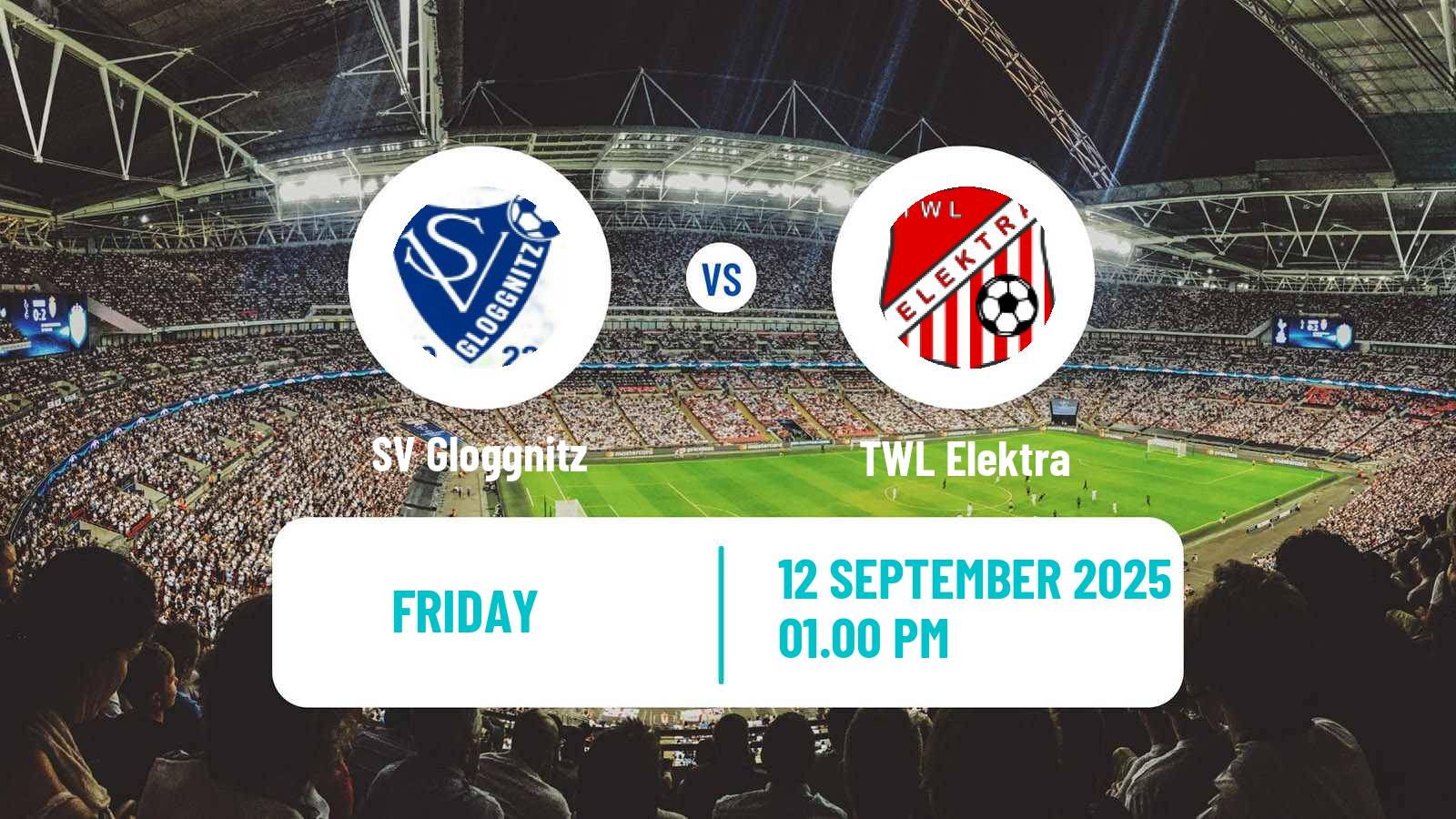 Soccer Austrian Regionalliga East Gloggnitz - TWL Elektra