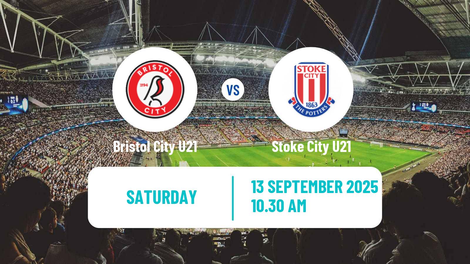 Soccer English Premier League Cup Bristol City U21 - Stoke City U21
