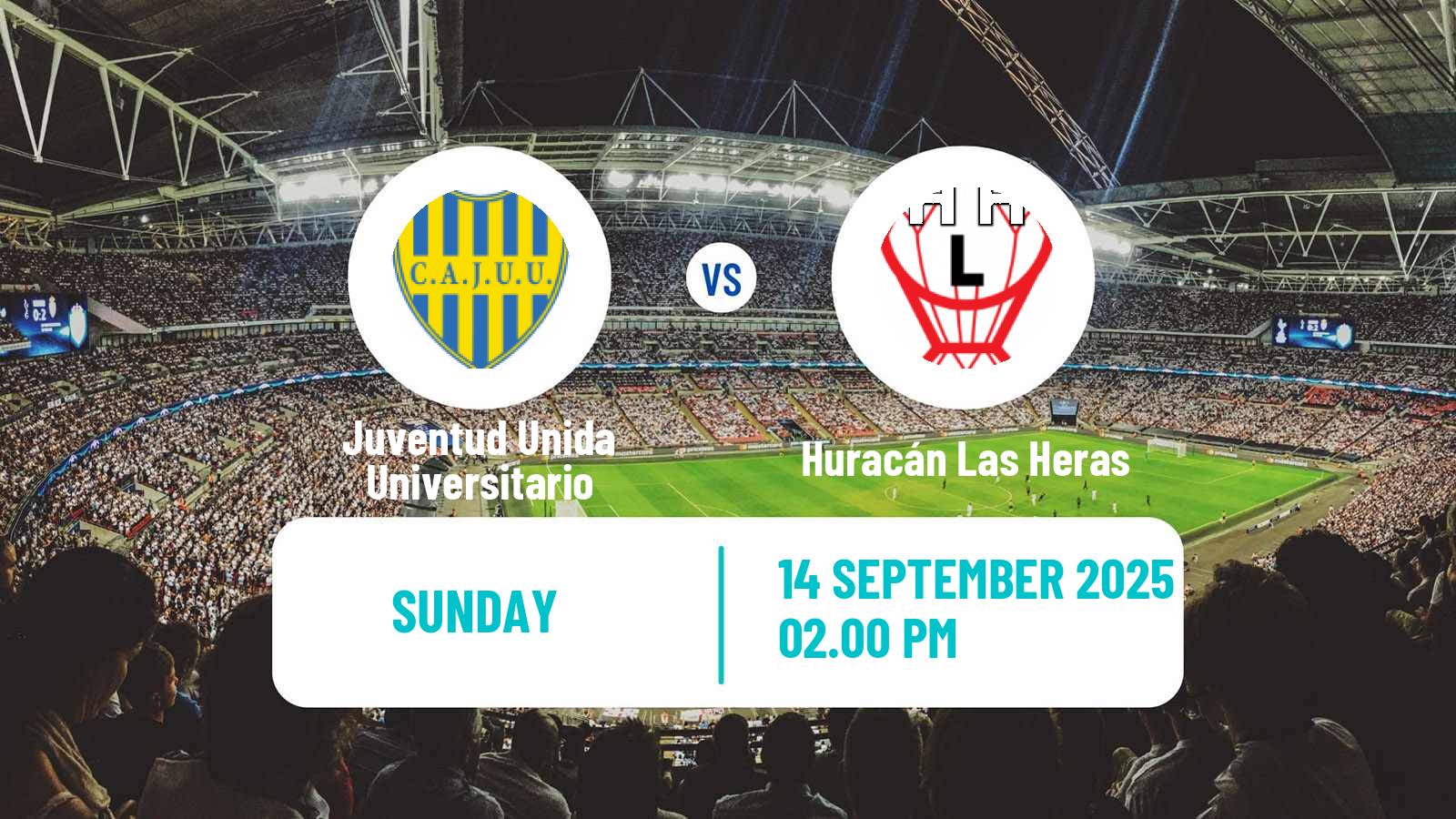 Soccer Argentinian Torneo Federal Juventud Unida Universitario - Huracán Las Heras