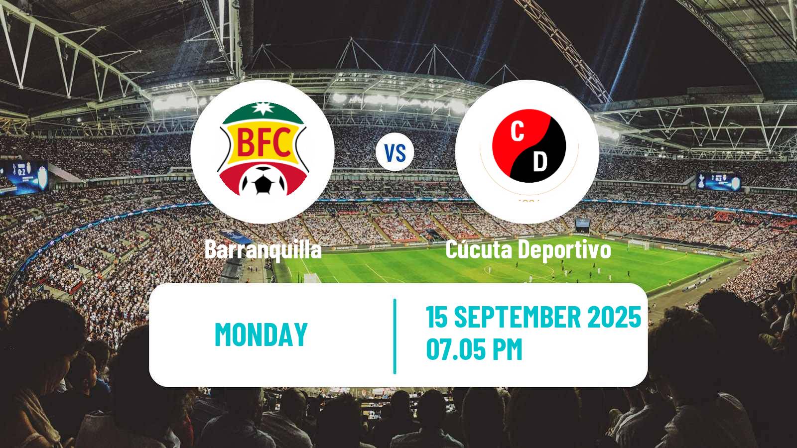 Soccer Colombian Primera B Barranquilla - Cúcuta Deportivo