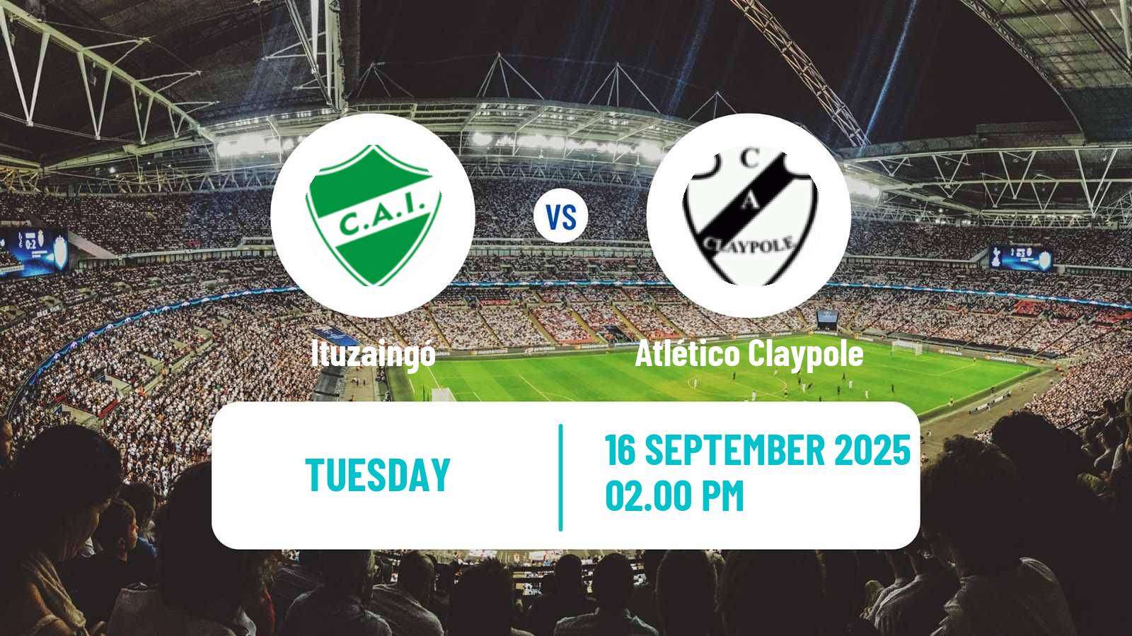 Soccer Argentinian Primera C Ituzaingó - Atlético Claypole