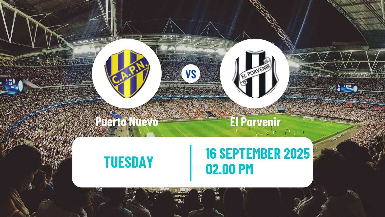 Soccer Argentinian Primera C Puerto Nuevo - El Porvenir