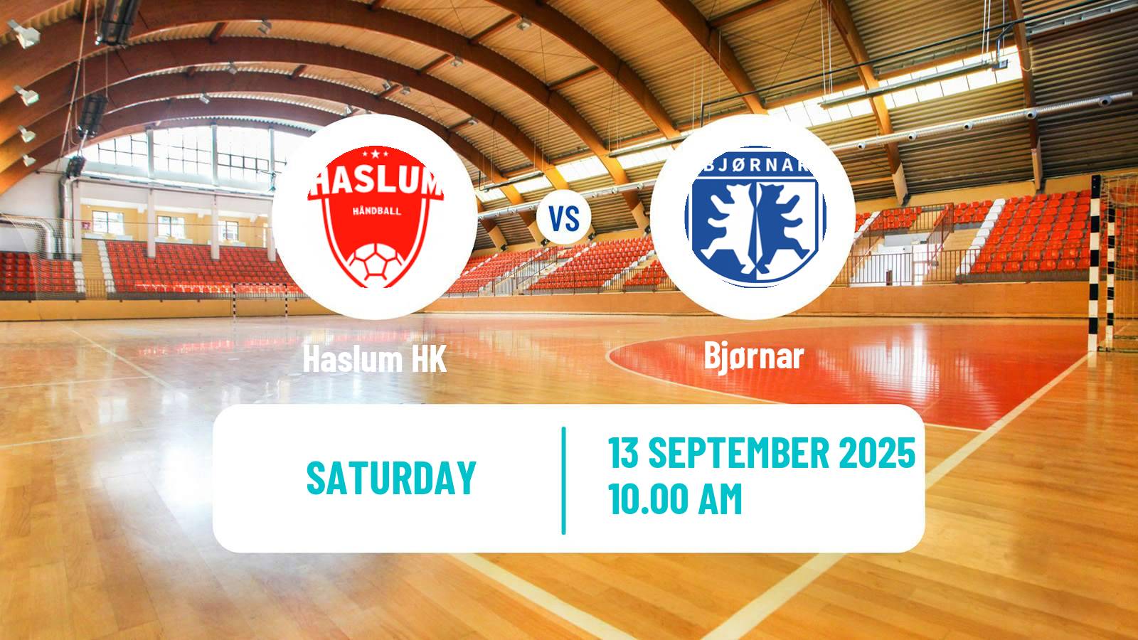 Handball Norwegian 1 Division Handball Haslum HK - Bjørnar