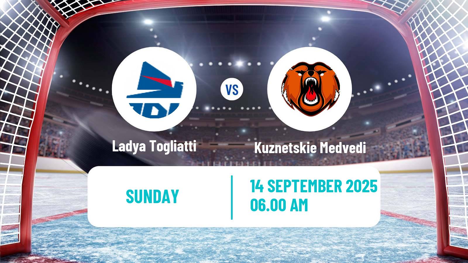 Hockey MHL Ladya Togliatti - Kuznetskie Medvedi