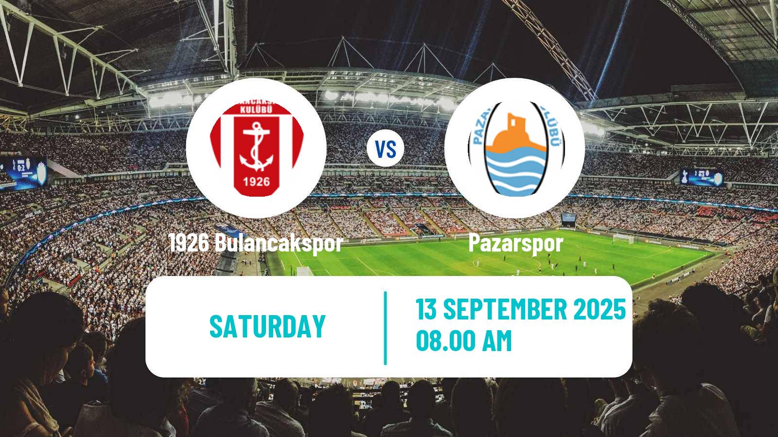 Soccer Turkish 3 Lig Group 3 1926 Bulancakspor - Pazarspor