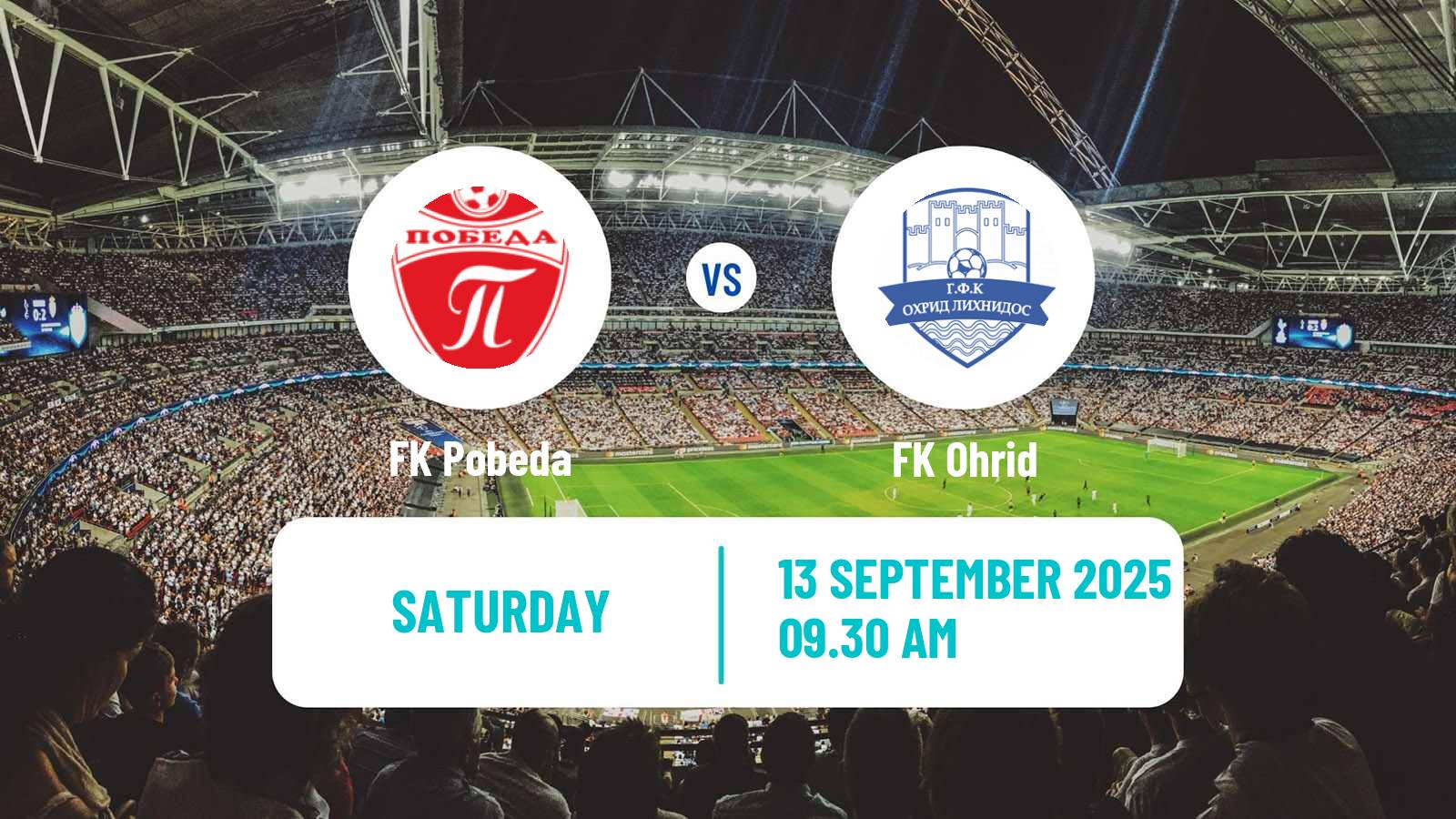 Soccer North Macedonian 2 MFL Pobeda - Ohrid