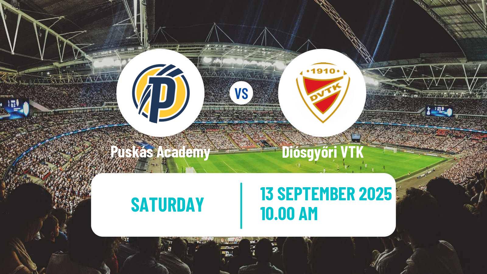 Soccer Hungarian NB I Women Puskás Academy - Diósgyőri VTK