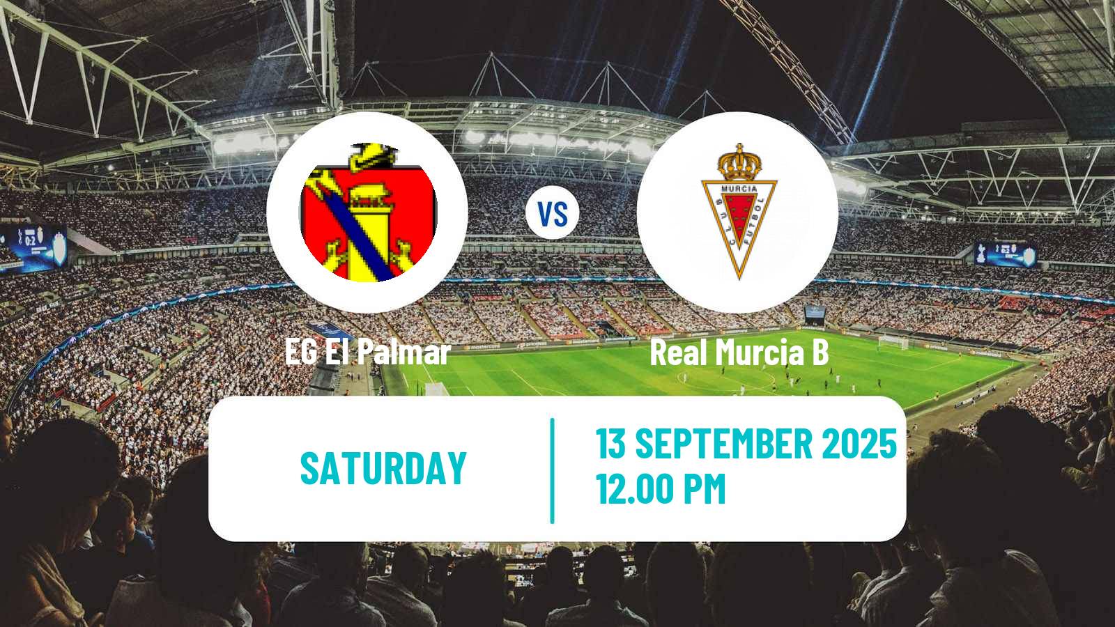 Soccer Spanish Tercera RFEF - Group 13 El Palmar - Real Murcia B