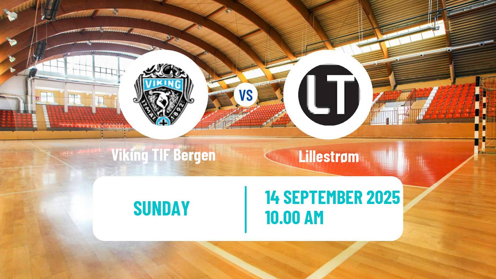 Handball Norwegian 1 Division Handball Viking TIF Bergen - Lillestrøm
