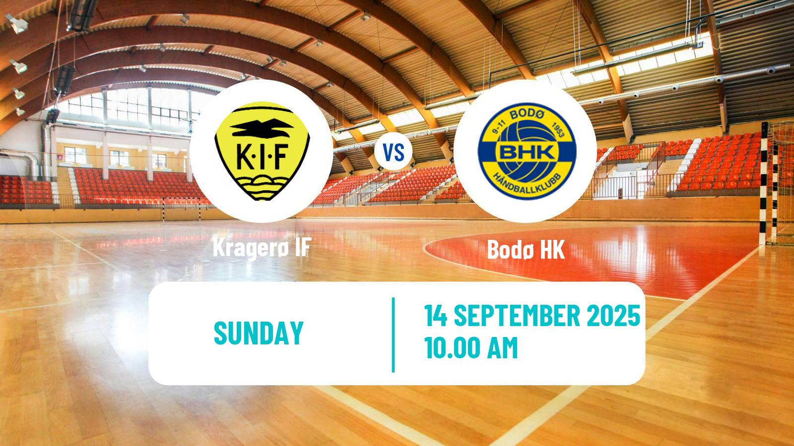 Handball Norwegian 1 Division Handball Kragerø - Bodø