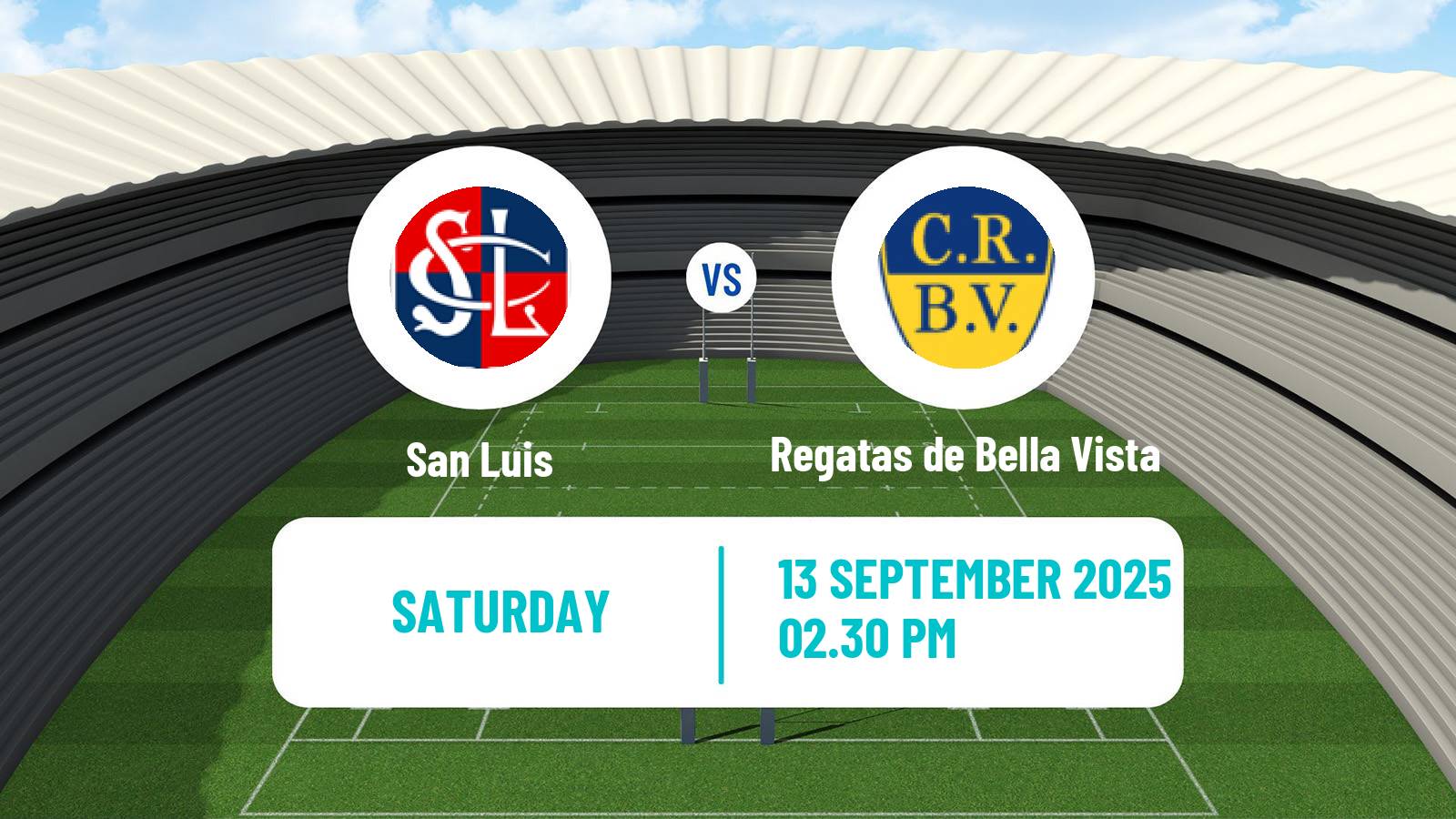 Rugby union Argentinian Top 13 Rugby San Luis - Regatas de Bella Vista