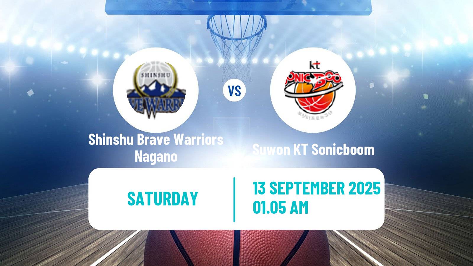Basketball Club Friendly Basketball Shinshu Brave Warriors Nagano - Suwon KT Sonicboom