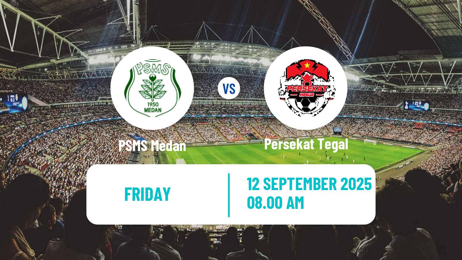 Soccer Indonesian Liga 2 PSMS Medan - Persekat Tegal
