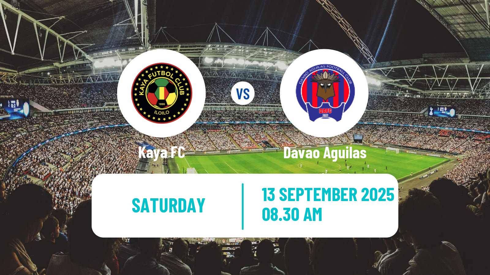 Soccer Philippines PFL Kaya - Davao Aguilas