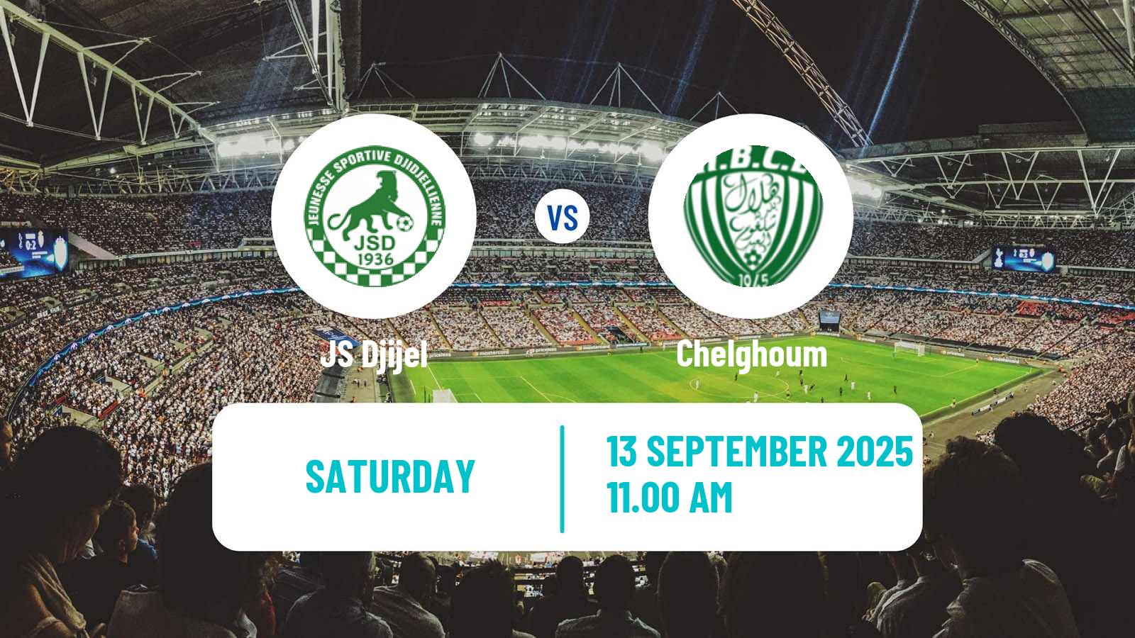 Soccer Algerian Ligue 2 Djijel - Chelghoum