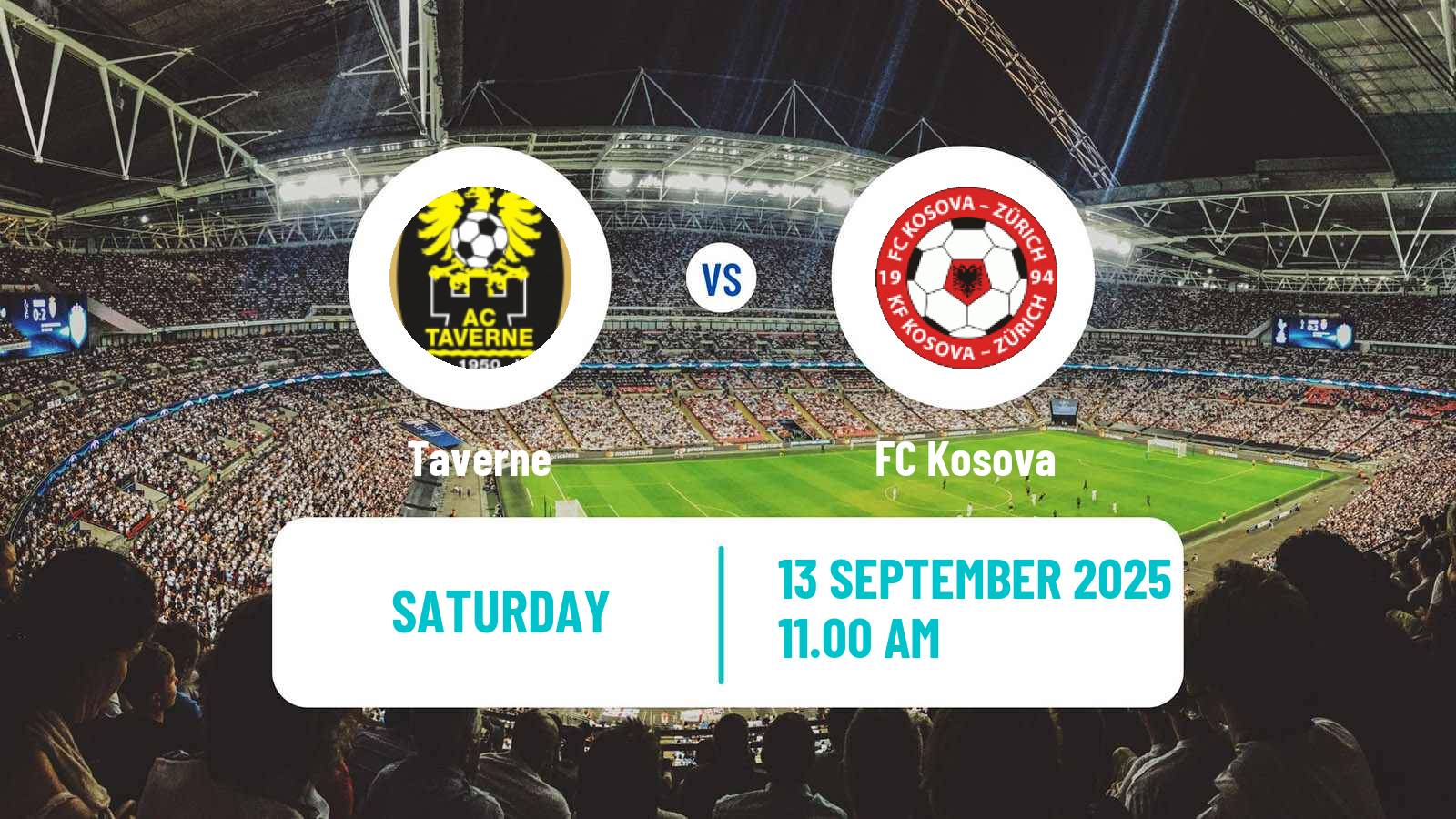 Soccer Swiss 1 Liga Classic Group 3 Taverne - Kosova