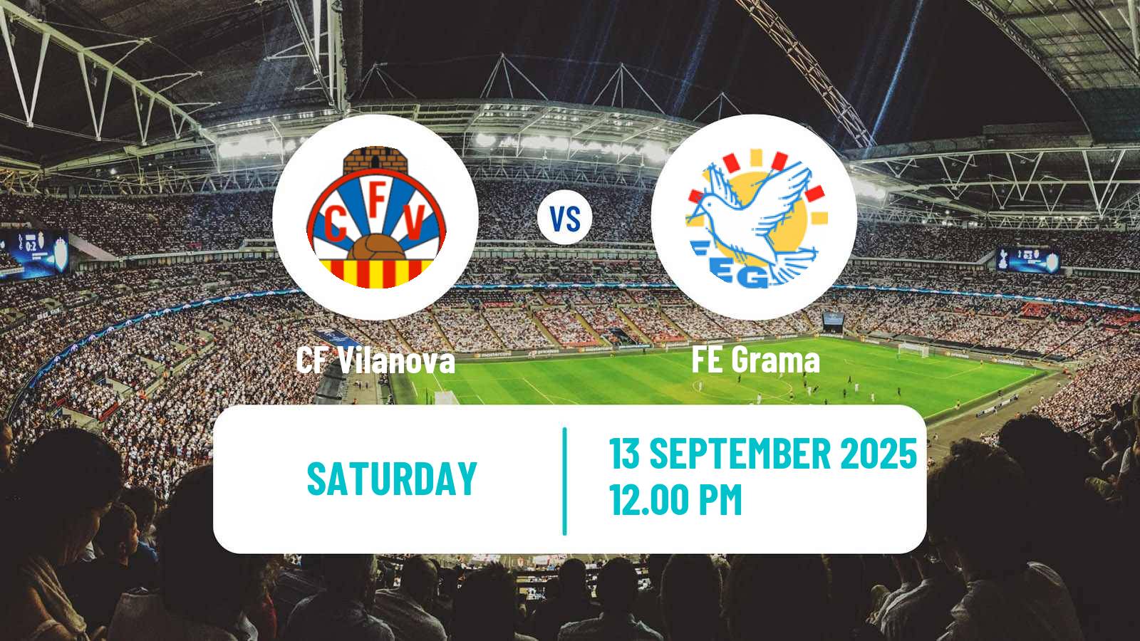 Soccer Spanish Tercera RFEF - Group 5 Vilanova - Grama