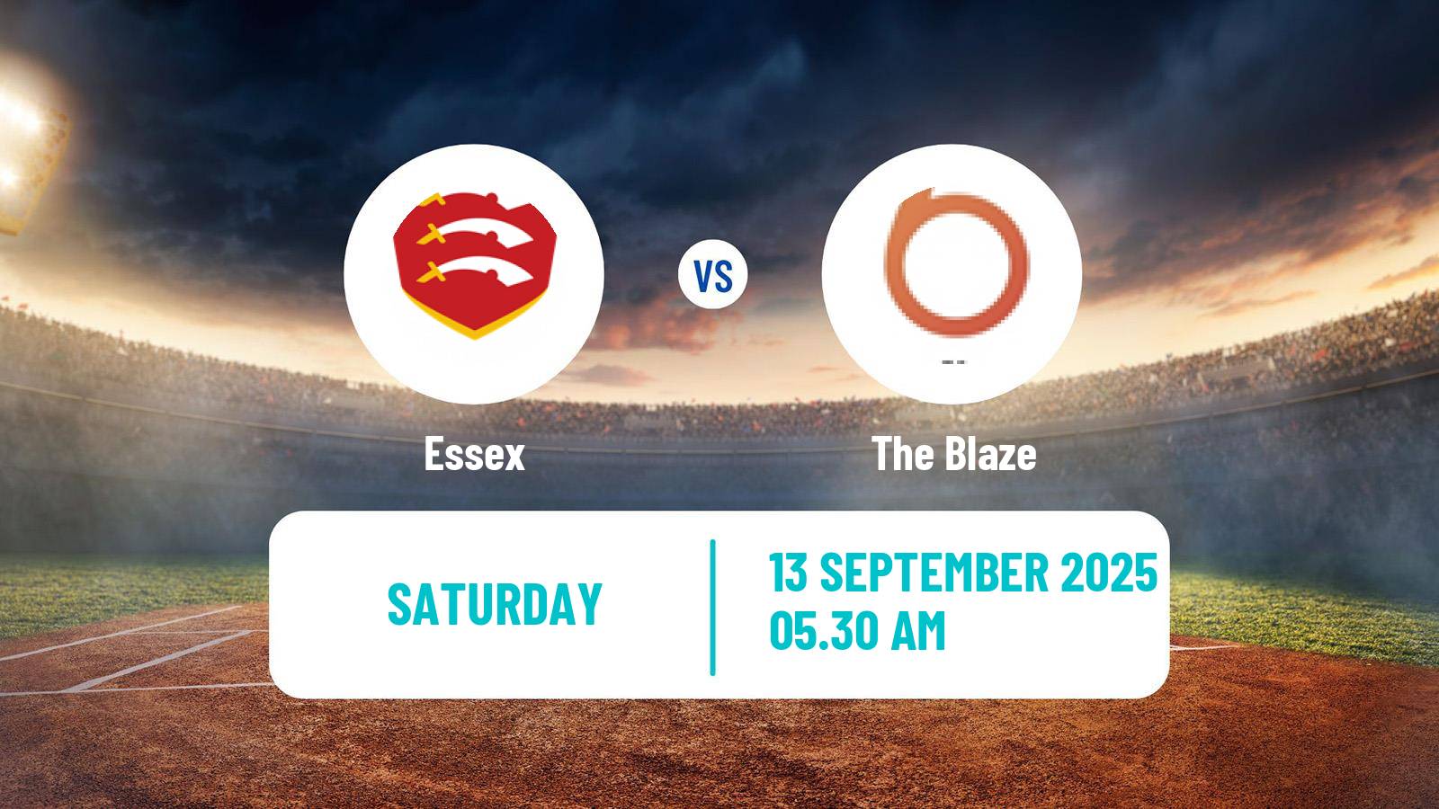 Cricket United Kingdom One Day Cup Women Essex - The Blaze