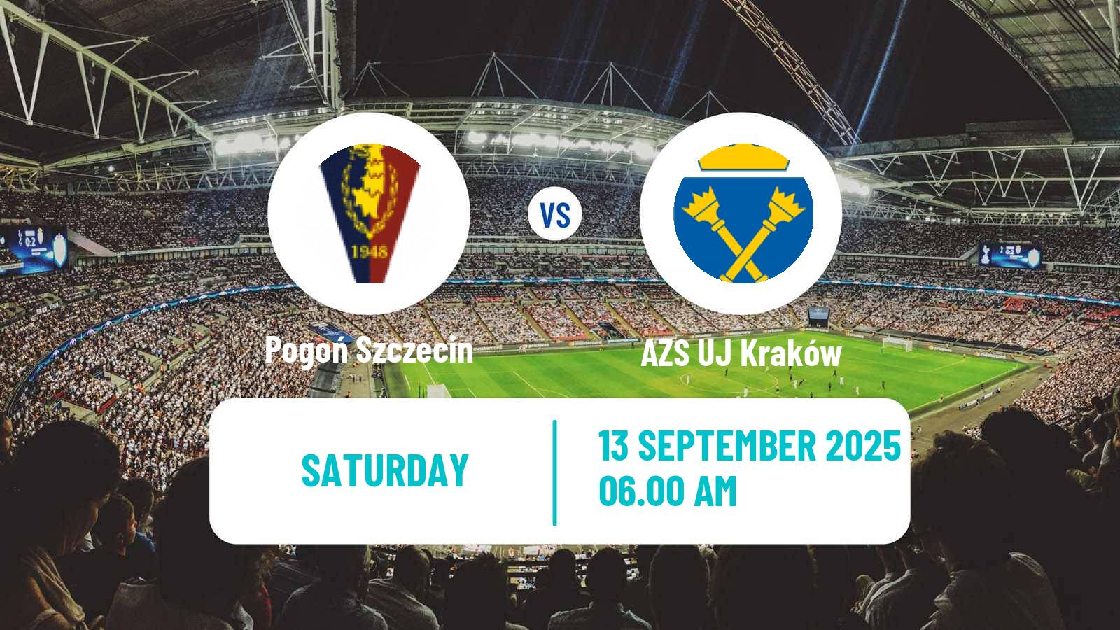 Soccer Polish Ekstraliga Women Pogoń Szczecin - AZS UJ Kraków