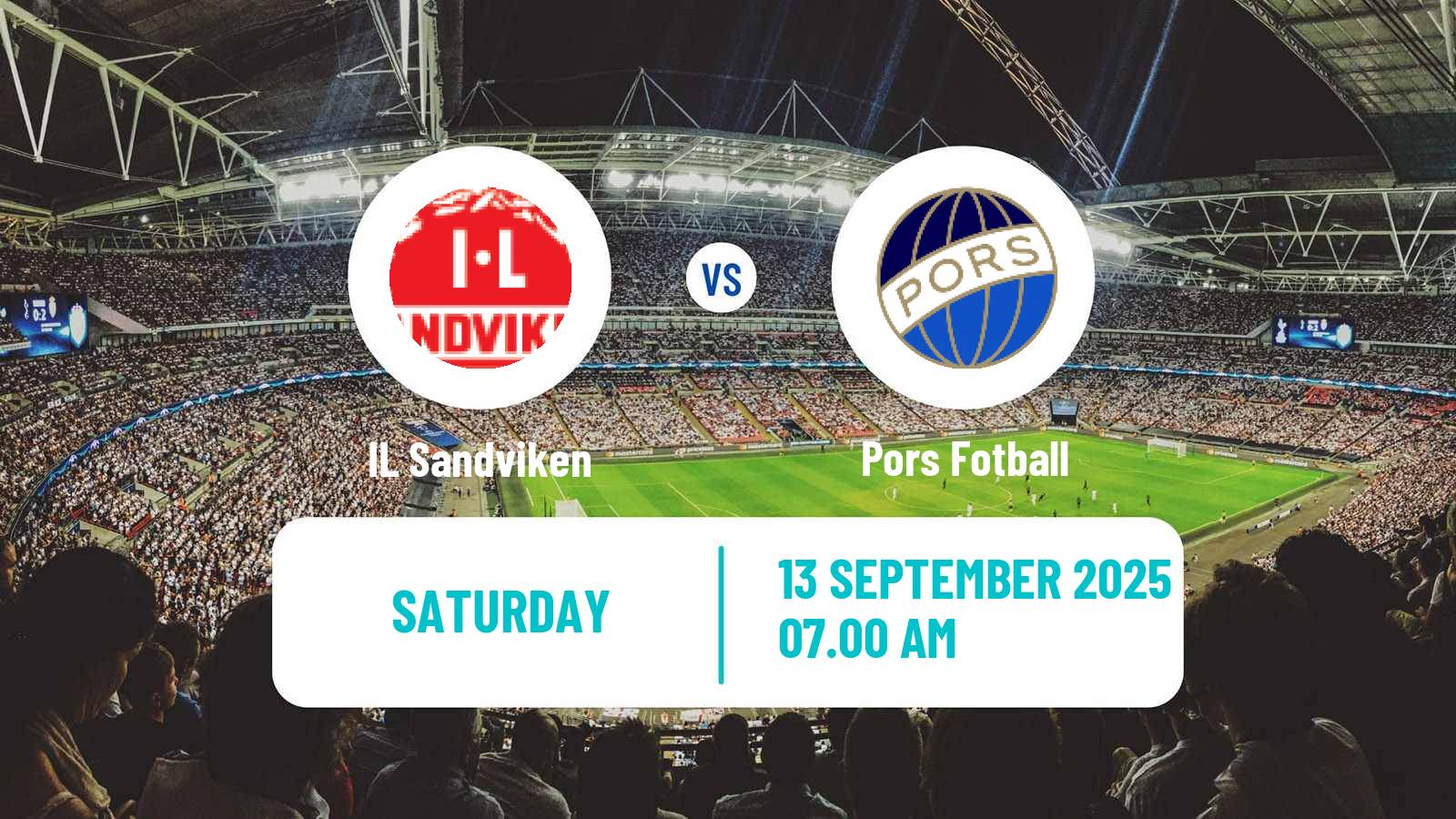 Soccer Norwegian Division 2 - Group 1 Sandviken - Pors