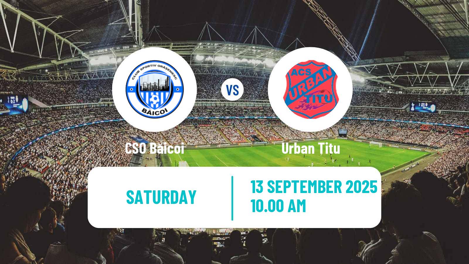 Soccer Romanian Liga 3 - Seria 4 Băicoi - Urban Titu
