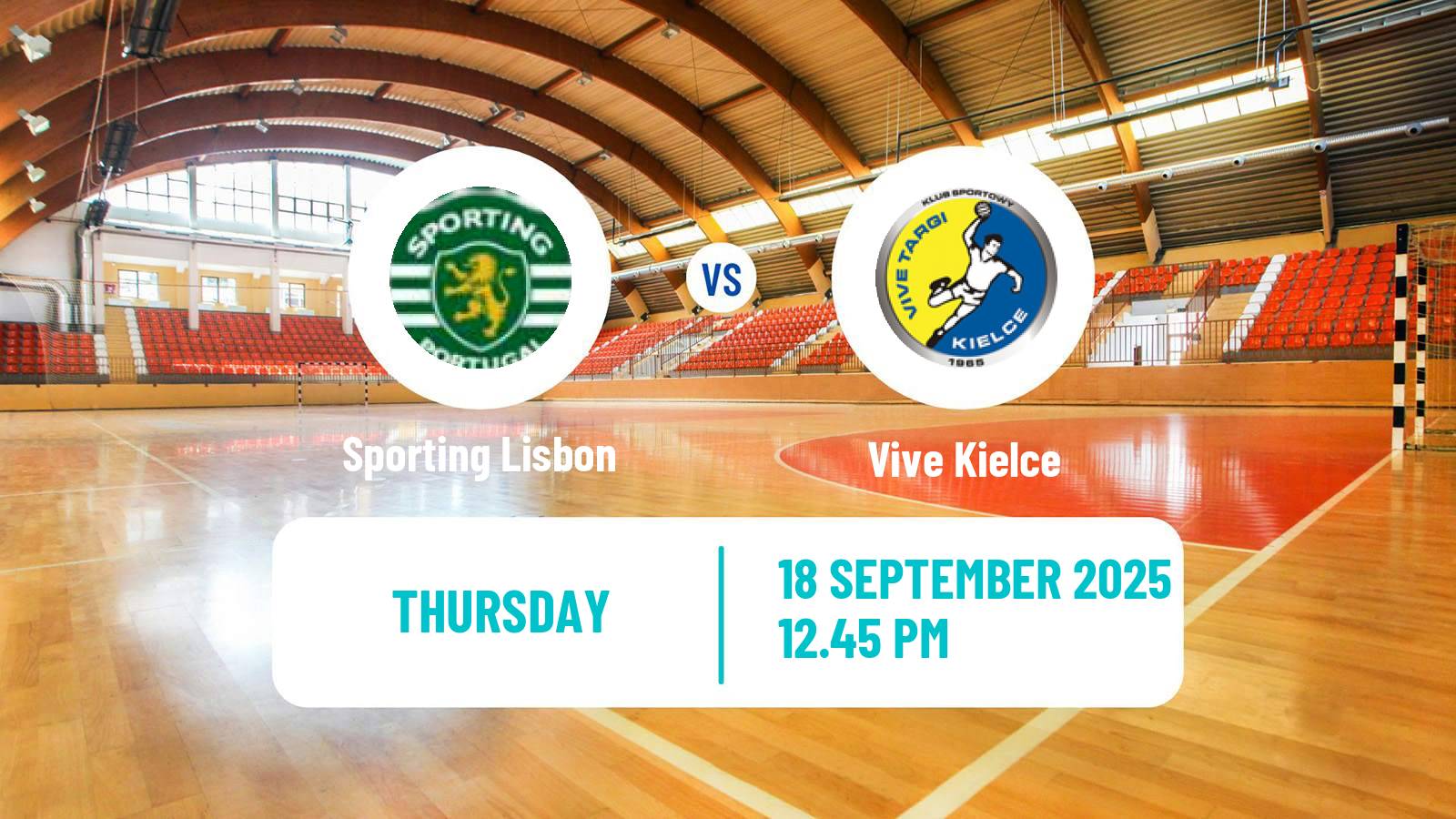 Handball EHF Champions League Sporting Lisbon - Vive Kielce