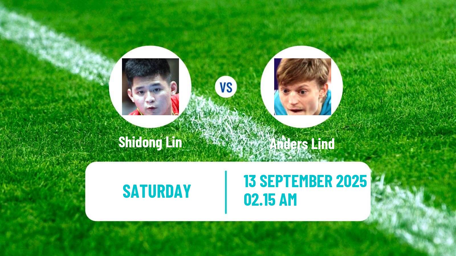 Table tennis Wtt Champions Macao Men Shidong Lin - Anders Lind