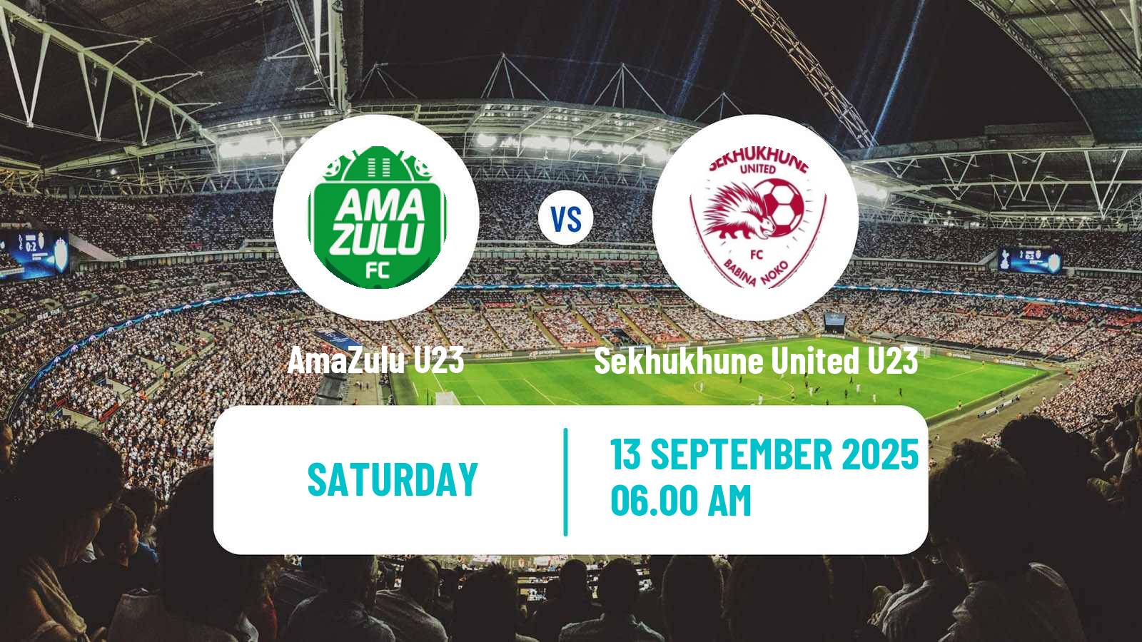 Soccer South African Diski Challenge AmaZulu U23 - Sekhukhune United U23