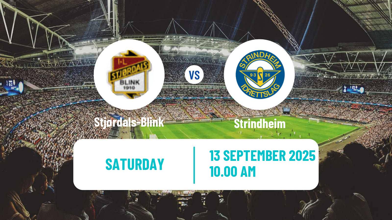 Soccer Norwegian Division 2 - Group 2 Stjørdals-Blink - Strindheim