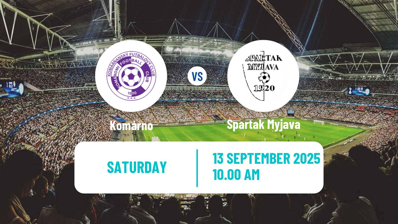 Soccer Slovak 1 Liga Women Komárno - Spartak Myjava
