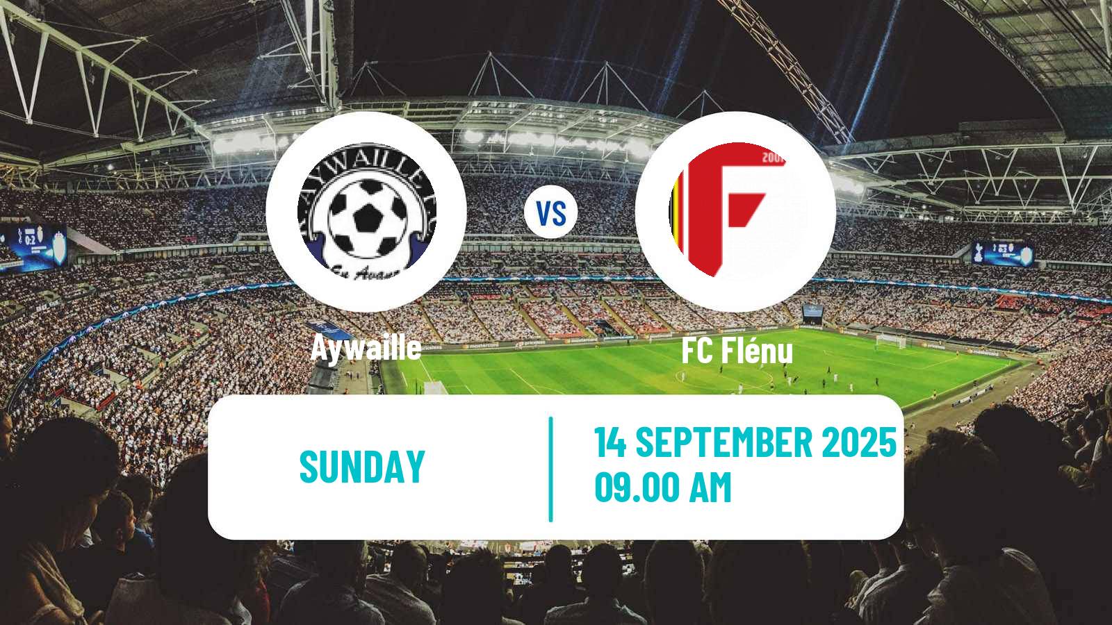 Soccer Belgian Second Amateur Division Group C Aywaille - Flénu