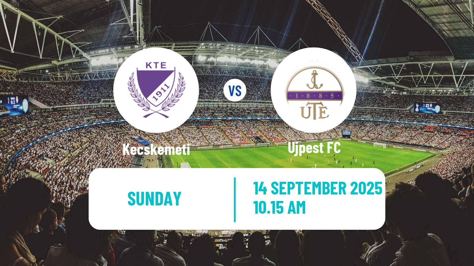 Soccer Hungarian Cup Kecskemeti - Ujpest
