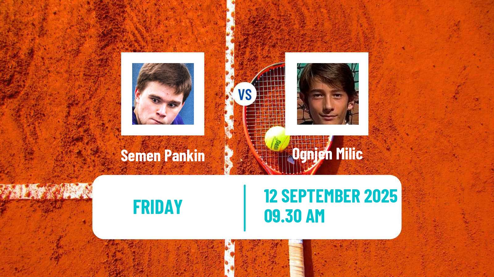 Tennis ITF M15 Kursumlijska Banja 16 Men Semen Pankin - Ognjen Milic