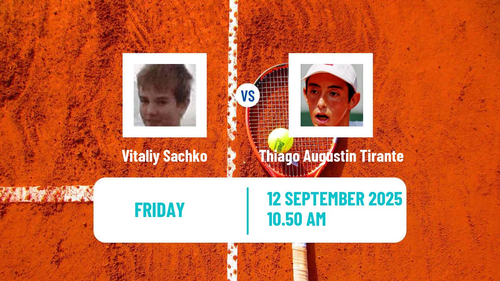 Tennis Szczecin Challenger Men Vitaliy Sachko - Thiago Augustin Tirante