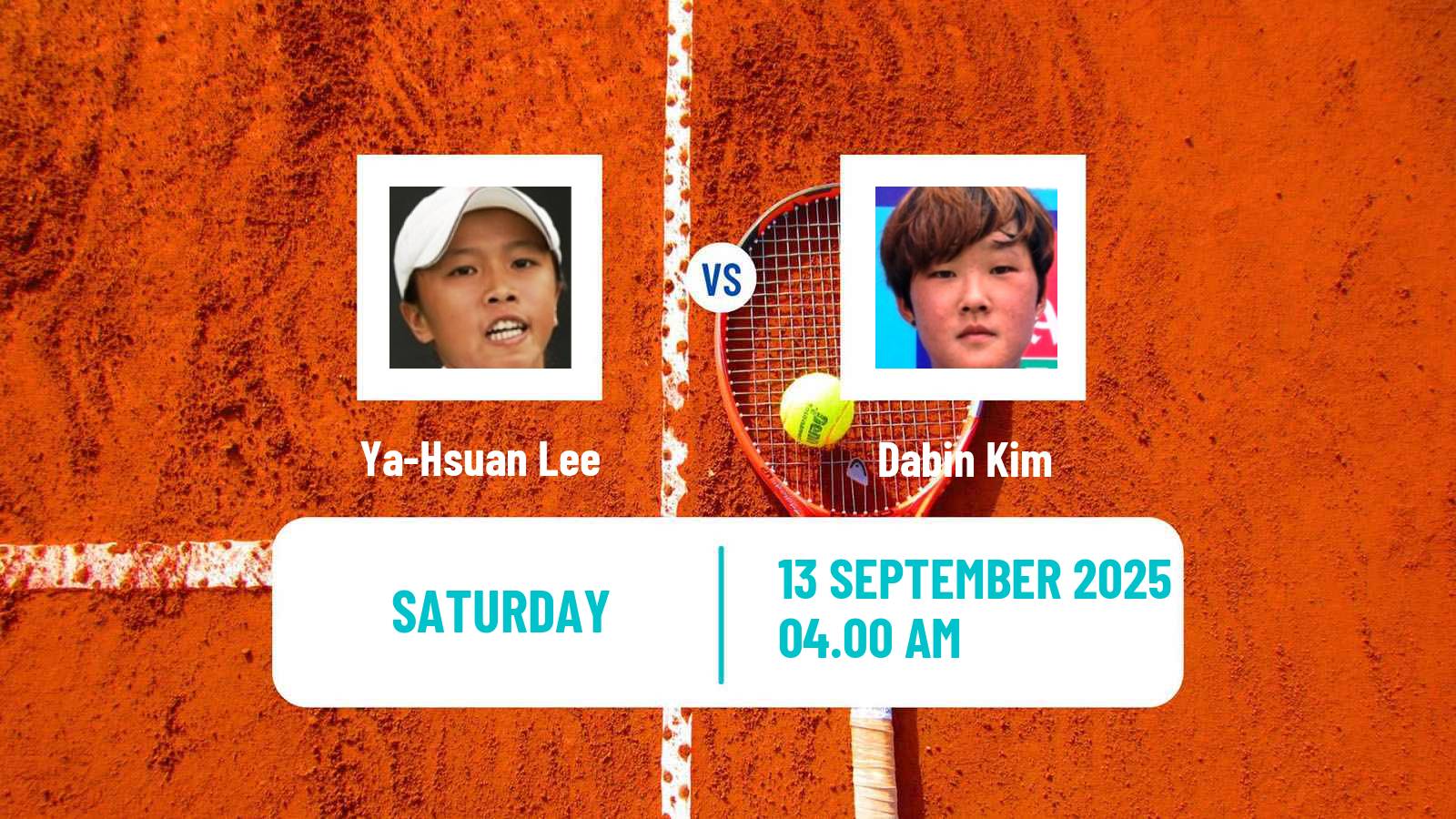 Tennis ITF W15 Yeongwol 2 Women Ya-Hsuan Lee - Dabin Kim
