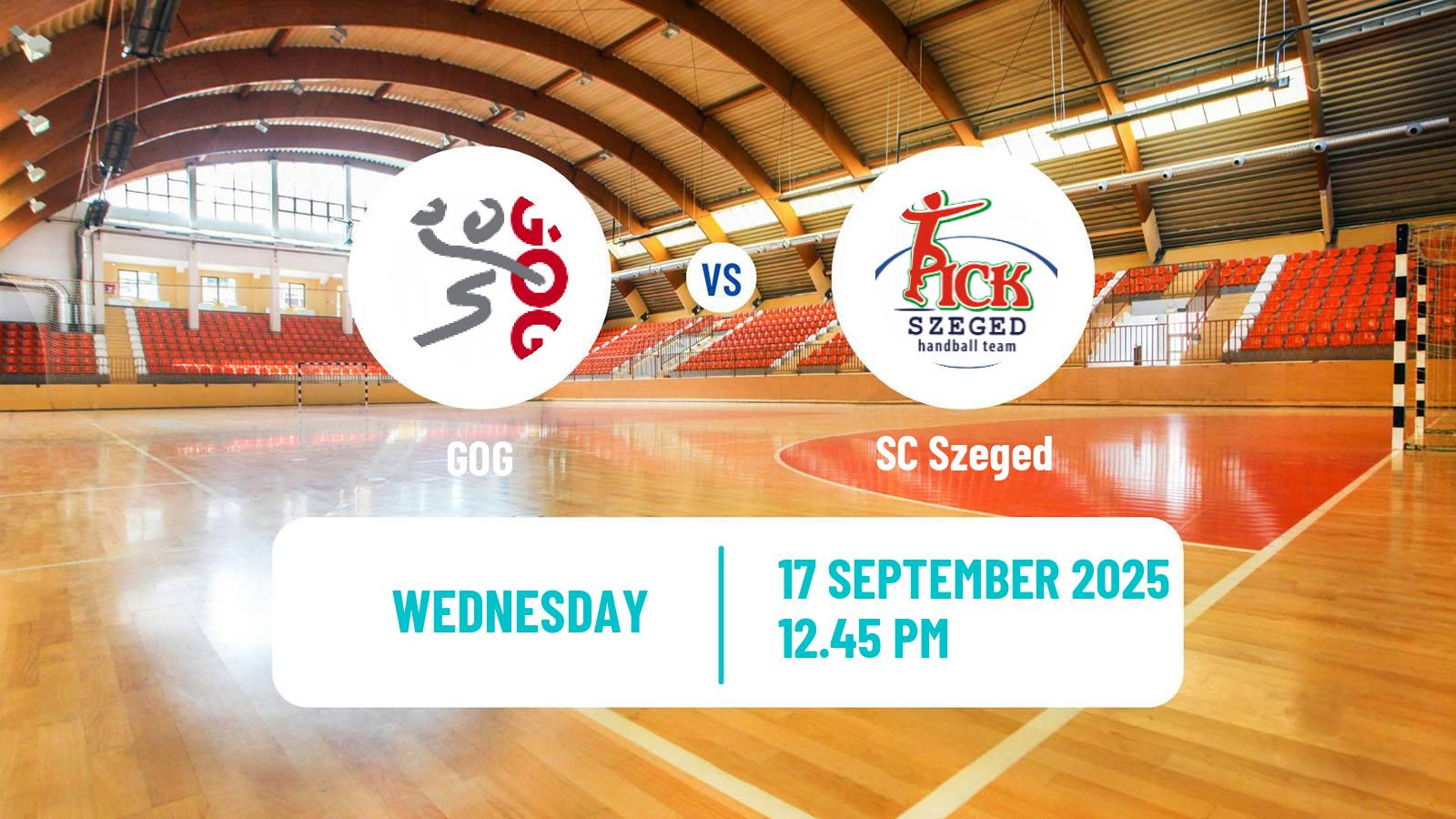 Handball EHF Champions League GOG - Szeged