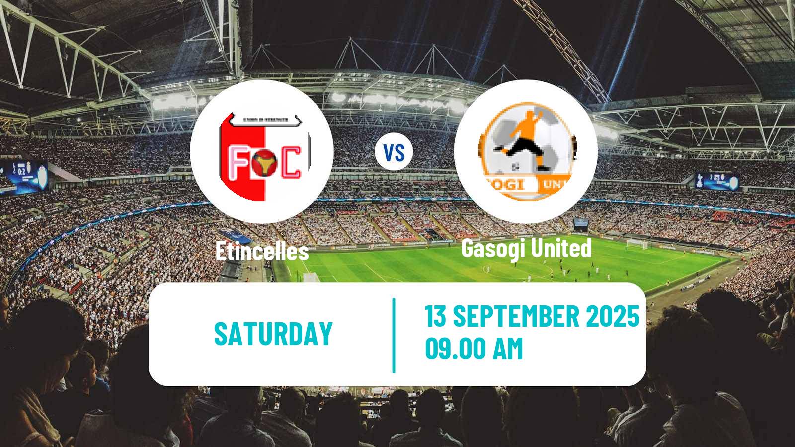 Soccer Rwanda Premier League Etincelles - Gasogi United