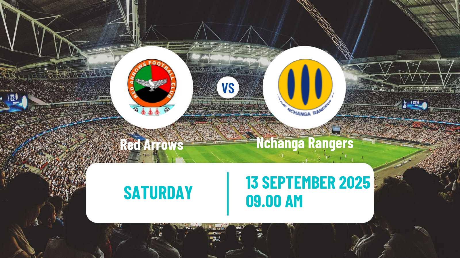 Soccer Zambian Premier League Red Arrows - Nchanga Rangers