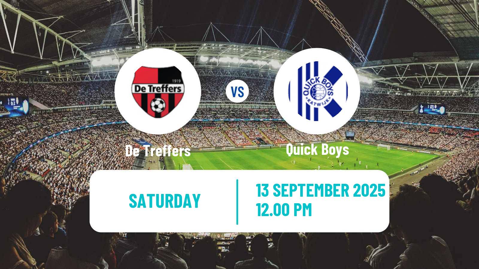 Soccer Dutch Tweede Divisie De Treffers - Quick Boys