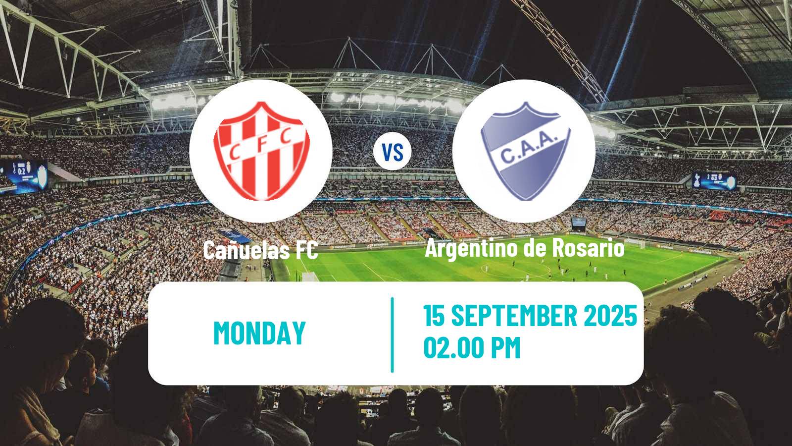 Soccer Argentinian Primera C Cañuelas - Argentino de Rosario