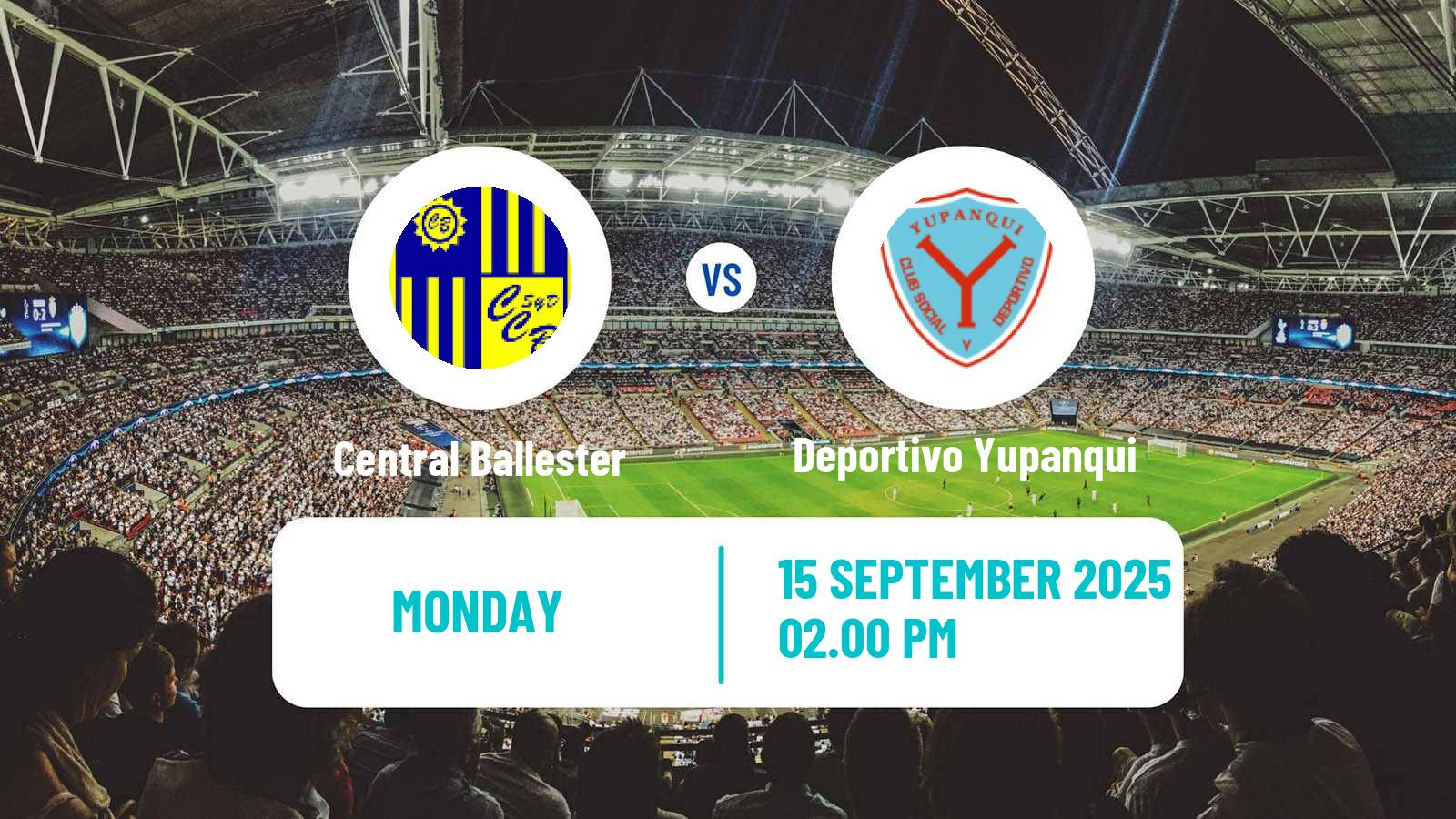 Soccer Argentinian Primera C Central Ballester - Deportivo Yupanqui