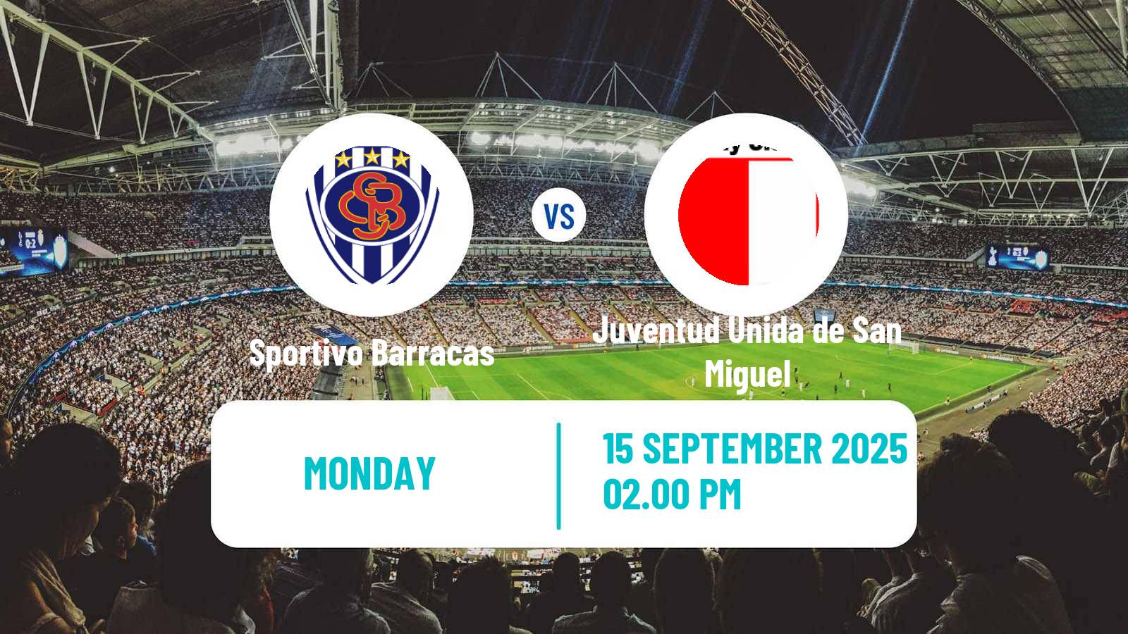 Soccer Argentinian Primera C Sportivo Barracas - Juventud Unida de San Miguel